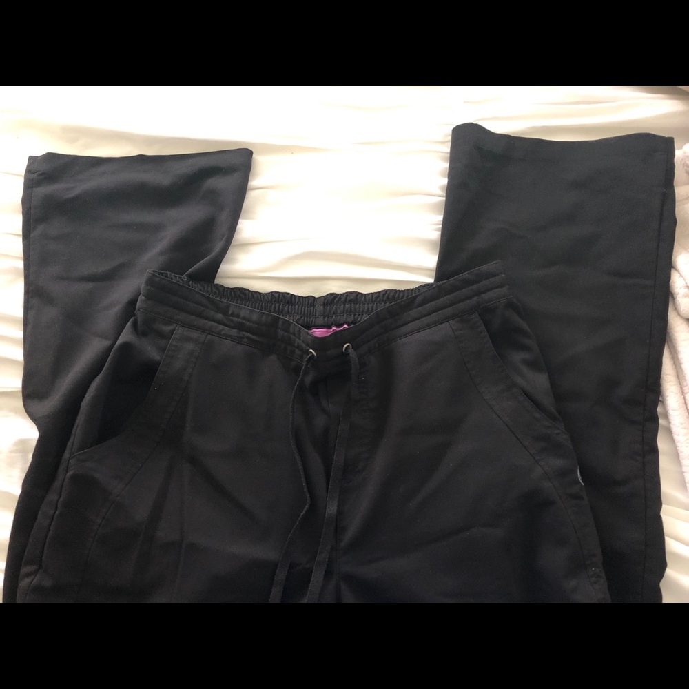 Healing Hands Purple Label Black Scrubs